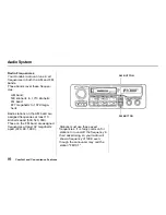 Предварительный просмотр 80 страницы Honda Del Sol 1995 Owner'S Manual