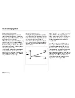 Предварительный просмотр 110 страницы Honda Del Sol 1995 Owner'S Manual