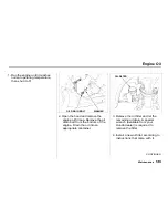 Предварительный просмотр 129 страницы Honda Del Sol 1995 Owner'S Manual