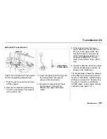 Предварительный просмотр 137 страницы Honda Del Sol 1995 Owner'S Manual