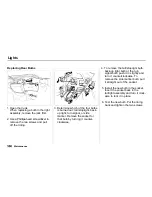 Предварительный просмотр 160 страницы Honda Del Sol 1995 Owner'S Manual