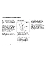 Предварительный просмотр 7 страницы Honda Del Sol 1997 Reference Owner'S Manual