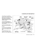 Предварительный просмотр 37 страницы Honda Del Sol 1997 Reference Owner'S Manual