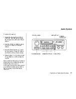 Предварительный просмотр 76 страницы Honda Del Sol 1997 Reference Owner'S Manual