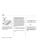 Предварительный просмотр 191 страницы Honda Del Sol 1997 Reference Owner'S Manual