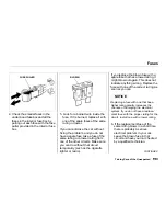 Предварительный просмотр 192 страницы Honda Del Sol 1997 Reference Owner'S Manual