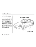 Предварительный просмотр 197 страницы Honda Del Sol 1997 Reference Owner'S Manual