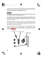 Предварительный просмотр 18 страницы Honda EB11000 Owner'S Manual