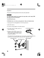 Предварительный просмотр 20 страницы Honda EB11000 Owner'S Manual