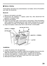 Preview for 41 page of Honda EB12D Owner'S Manual