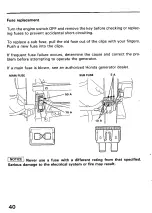 Preview for 42 page of Honda EB12D Owner'S Manual