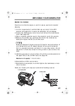 Preview for 43 page of Honda EB2000i Owner'S Manual