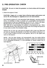 Предварительный просмотр 8 страницы Honda EB2200X Owner'S Manual