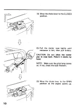 Предварительный просмотр 12 страницы Honda EB2200X Owner'S Manual