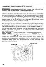 Предварительный просмотр 16 страницы Honda EB2500X Owner'S Manual