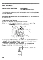 Предварительный просмотр 32 страницы Honda EB2500X Owner'S Manual