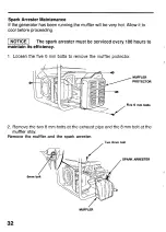 Предварительный просмотр 34 страницы Honda EB2500X Owner'S Manual