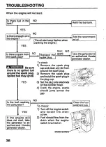 Предварительный просмотр 38 страницы Honda EB2500X Owner'S Manual