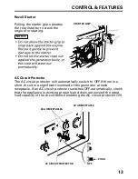 Предварительный просмотр 15 страницы Honda EB3000c Owner'S Manual