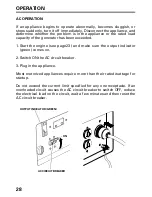 Предварительный просмотр 30 страницы Honda EB3000c Owner'S Manual