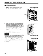 Предварительный просмотр 42 страницы Honda EB3000c Owner'S Manual