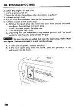 Preview for 32 page of Honda EB3500X Owner'S Manual