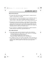 Предварительный просмотр 9 страницы Honda EB4000 Owner'S Manual