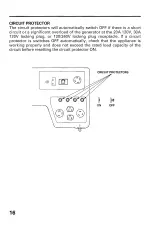 Предварительный просмотр 18 страницы Honda EB5000X Owner'S Manual