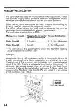 Предварительный просмотр 26 страницы Honda EB5000X Owner'S Manual