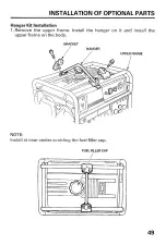 Предварительный просмотр 51 страницы Honda EB5000X Owner'S Manual