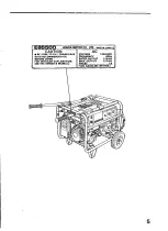 Предварительный просмотр 7 страницы Honda EB6500 Owner'S Manual