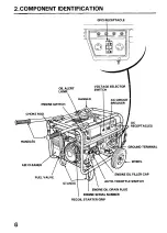 Предварительный просмотр 8 страницы Honda EB6500 Owner'S Manual