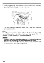 Предварительный просмотр 36 страницы Honda EB6500 Owner'S Manual