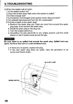 Предварительный просмотр 40 страницы Honda EB6500 Owner'S Manual