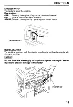 Предварительный просмотр 13 страницы Honda EB6500SX Owner'S Manual