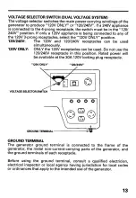 Предварительный просмотр 15 страницы Honda EB6500SX Owner'S Manual