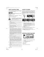 Предварительный просмотр 2 страницы Honda ECM2800 Owner'S Manual