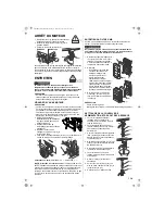 Предварительный просмотр 19 страницы Honda ECM2800 Owner'S Manual