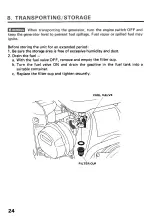 Preview for 27 page of Honda EG1000Z Owner'S Manual