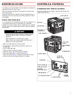 Preview for 5 page of Honda EG2800i Owner'S Manual