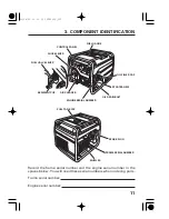 Предварительный просмотр 13 страницы Honda EG3600CL Owner'S Manual