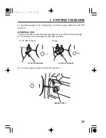 Предварительный просмотр 35 страницы Honda EG3600CL Owner'S Manual