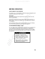 Предварительный просмотр 21 страницы Honda EG4000CL Owner'S Manual