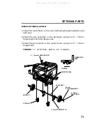 Предварительный просмотр 73 страницы Honda EG4000CL Owner'S Manual