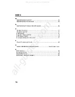 Предварительный просмотр 76 страницы Honda EG4000CL Owner'S Manual