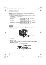 Предварительный просмотр 23 страницы Honda EG6500CXS Owner'S Manual