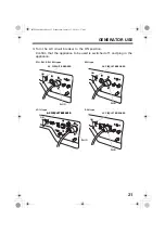 Предварительный просмотр 24 страницы Honda EG6500CXS Owner'S Manual