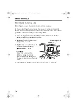 Предварительный просмотр 37 страницы Honda EG6500CXS Owner'S Manual