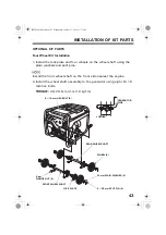 Предварительный просмотр 46 страницы Honda EG6500CXS Owner'S Manual