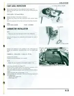 Предварительный просмотр 40 страницы Honda Elite 50 1987 Service Manual